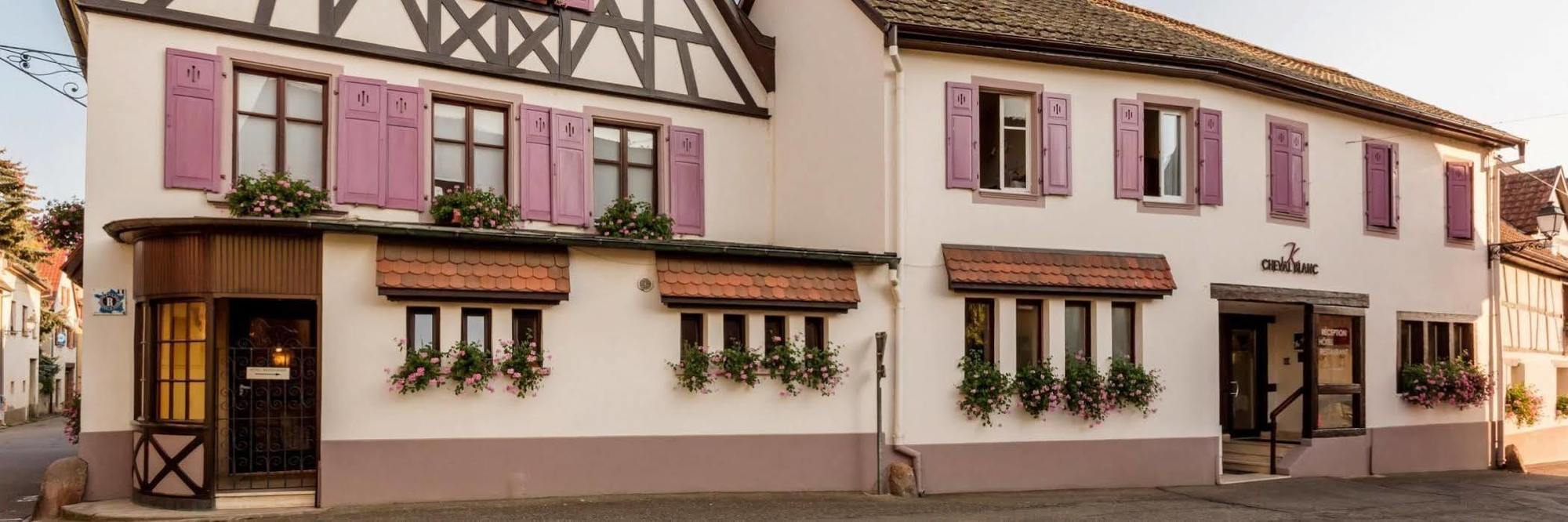 Auberge Du Cheval Blanc Depuis 1785 Westhalten Екстер'єр фото